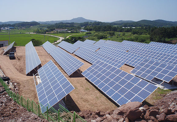 Puyeo Solar power plant photo