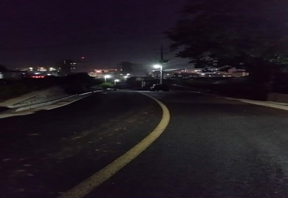 보안등(합천군) 공사전 사진