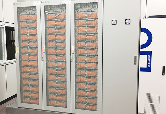 한국로봇산업진흥원 청사 ESS구축 사진