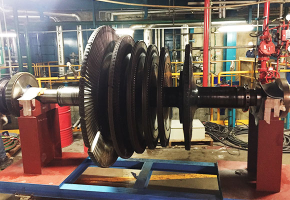 증기터빈, 가스터빈 및 기타 설비에 대한 정비기술 제공 사진