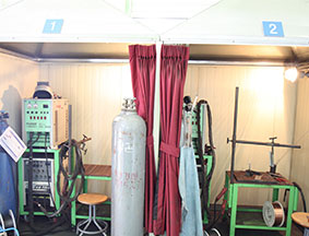 태안 용접 실습 교육장 사진