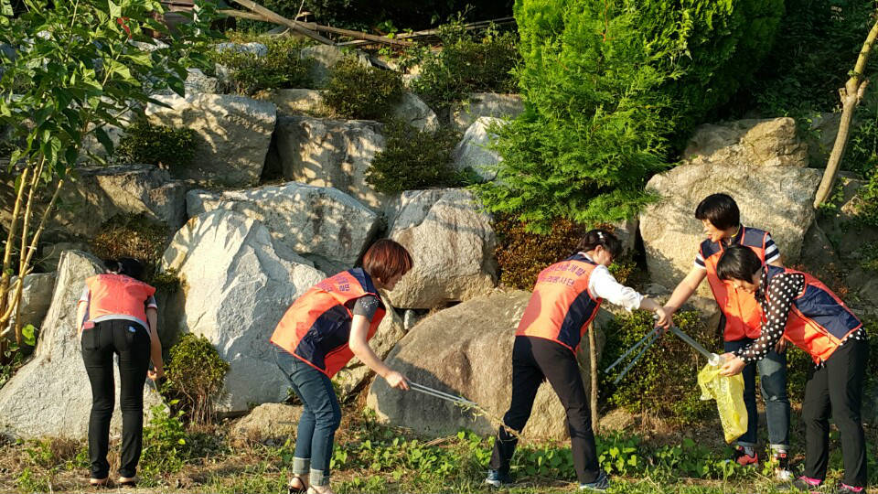 진해지점 환경정화 활동