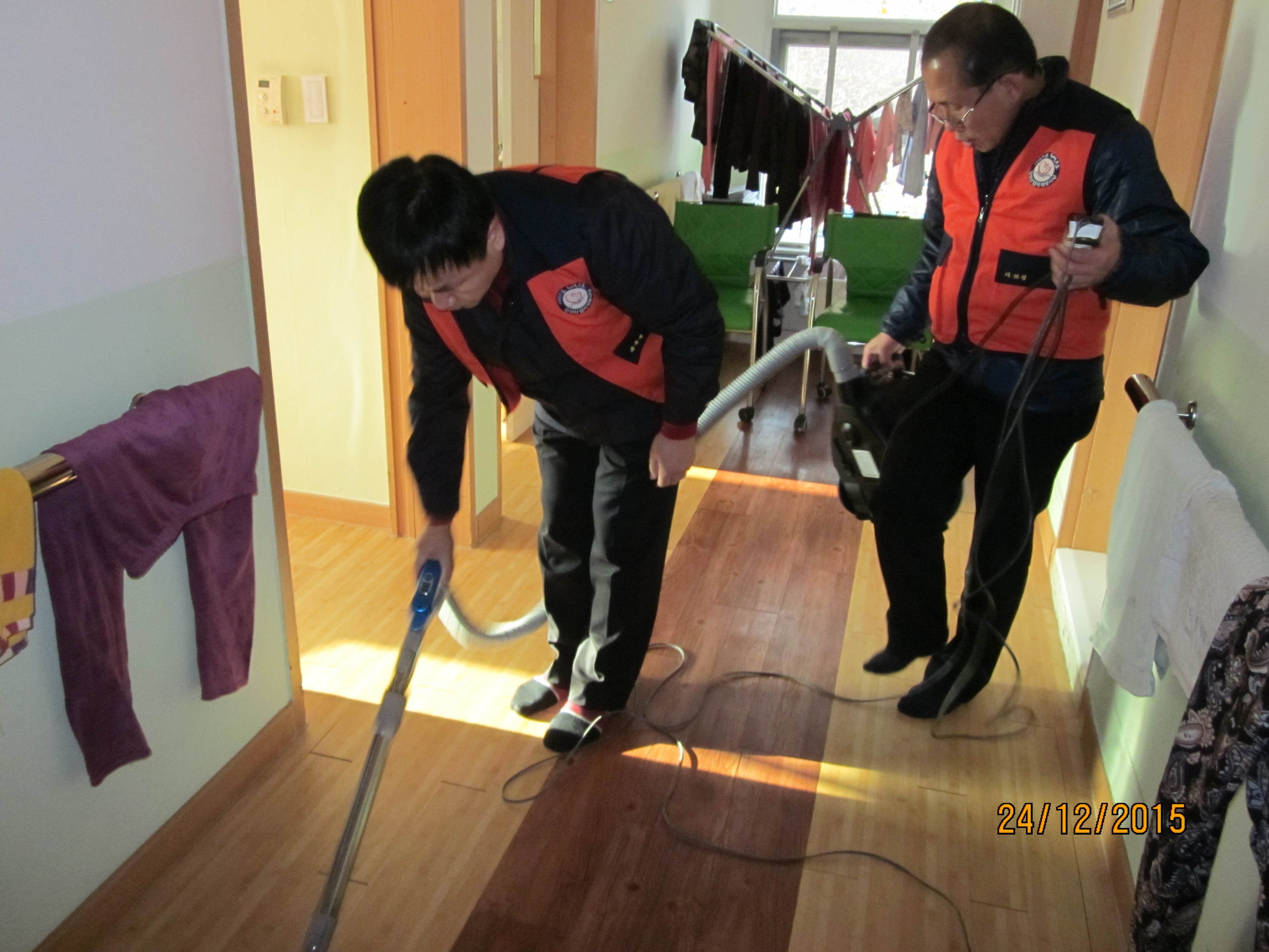 선심 노인의 집 방문