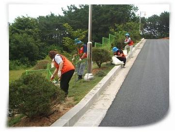 남수원지점, ‘중앙양로원’에서 수박파티로 더위 날려
