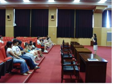 본사 자매결연 화성영아원 원생들 당진화력 견학