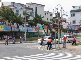 보령사업소, 대천해수욕장 개장 맞이 대청결 행사 참가