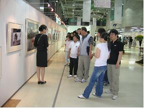 울산지점, 우리집재활원생들과 사진전 관람