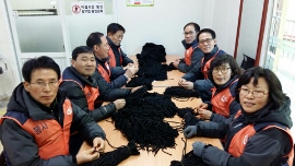 신애재활원  수공예작업