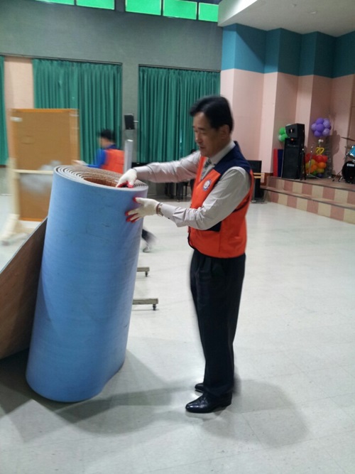 안성지점 안성사회복지관 노력봉사 활동 장면