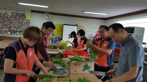[마산지점]나누리 봉사단 무료배식 봉사활동 시행