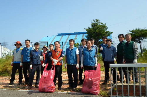 협력사와 함께하는 환경정화활동