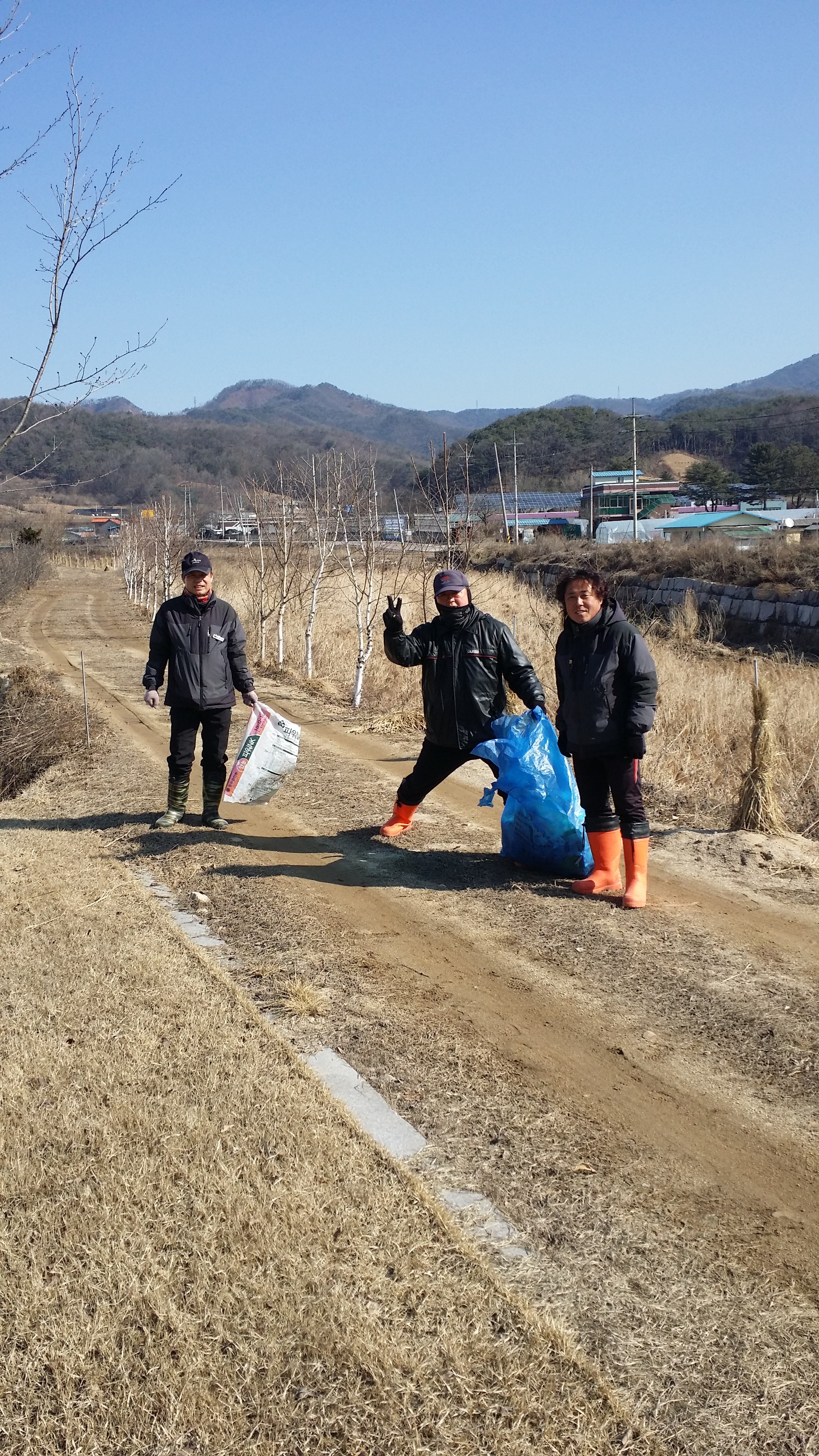 정금리 회다지민속관 주변 환경정화