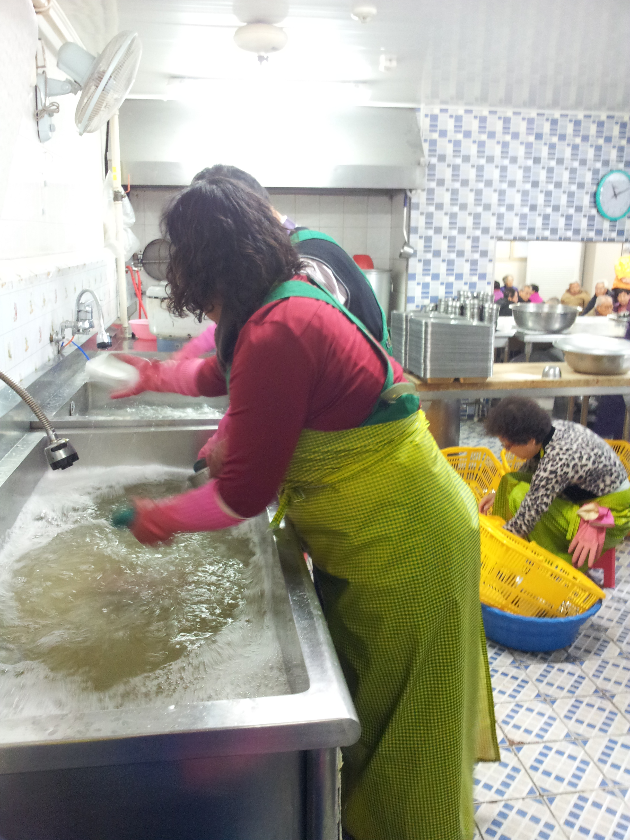 북부산 무료급식소 봉사