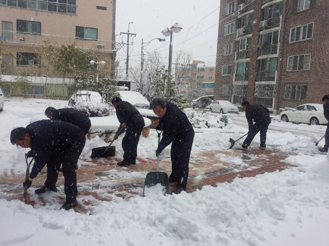 제설작업