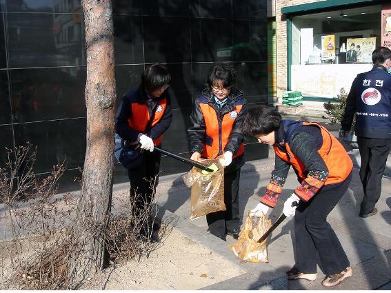 미아역주변 환경정화정비 활동