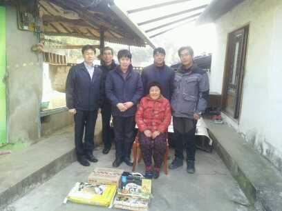 밀양 상남면 독거노인 물품봉사