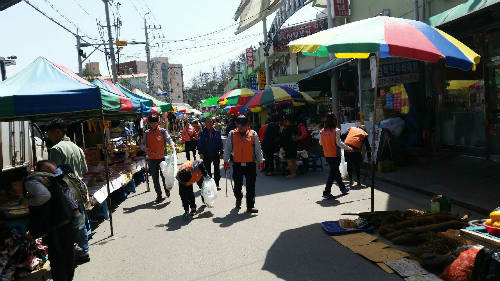 삼척중앙시장 장터활성화 동참활동