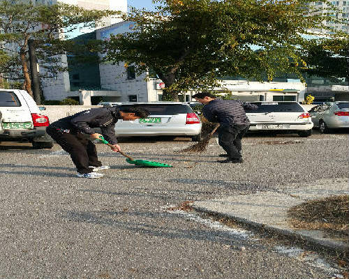 한전사옥주변 환경정화 활동