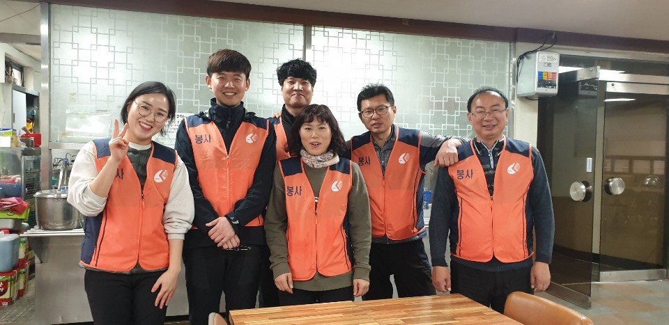 나누리 봉사단 단체사진
