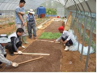 남인천지점 사랑팀과 믿음팀, 땀방울농장 등 찾아 구슬땀