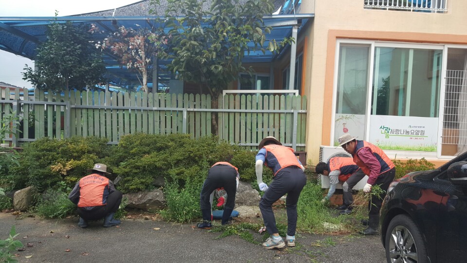 2지역본부 장성지점 사회봉사활동 시행