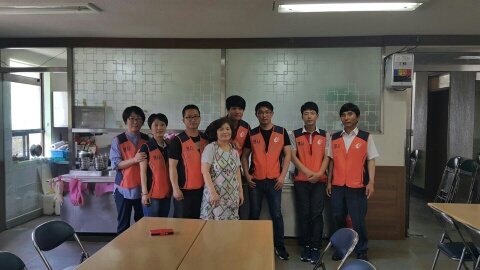 [마산지점]나누리 봉사단 무료배식 봉사활동 단체사진