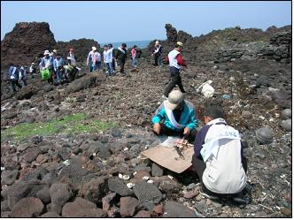 제주지점, 제주 비양도에서 해안가꾸기 행사