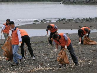 여수지점, 개장 앞둔 모사금해수욕장 환경 정비