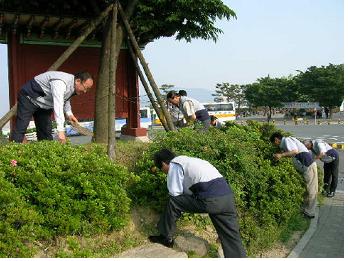 남부직할지점, 호국보훈의 달 맞아 충혼탑 주변 환경정비
