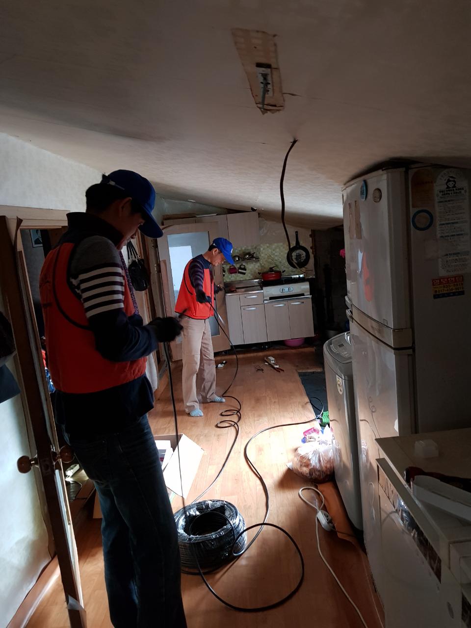 [보령사업처] 취약계층 전기 시설 재능기부