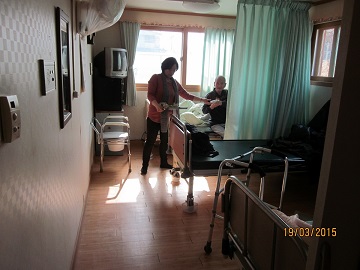 선심 노인의 집 방문