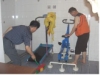광명지점, 수리 마친 목욕탕 구석구석 대청소
