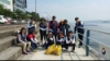 죽림 해안도로 환경정화활동