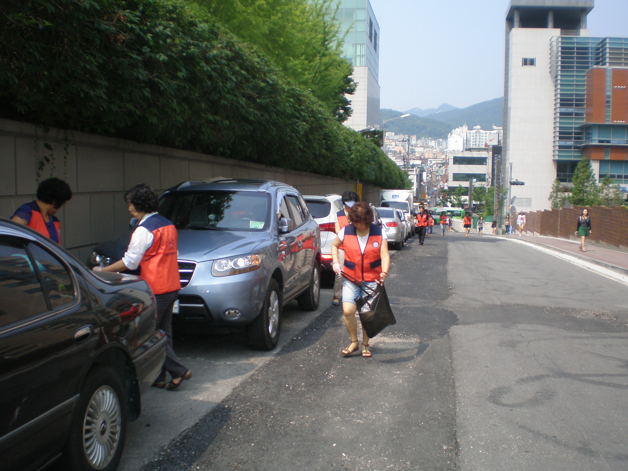 미아역 주변 환경정화정비 활동