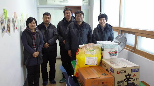민들레집 물품 지원