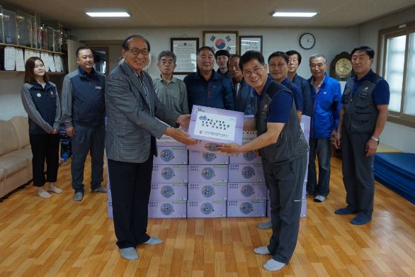 추석맞이 한과세트 전달