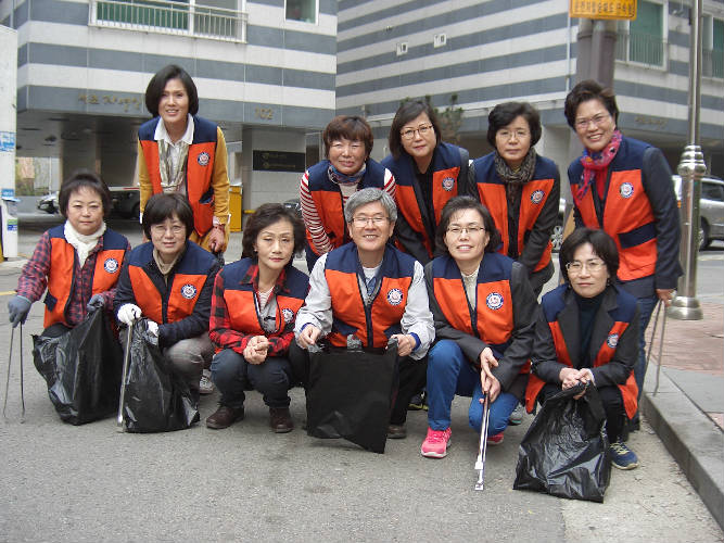 사옥주변 환경정화활동