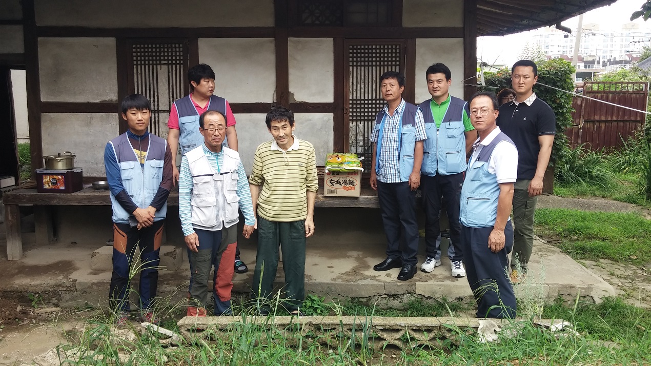 관내장애우 생필품전달등 봉사활동 실시