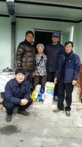 밀양 상동면 독거노인 물품봉사 활동