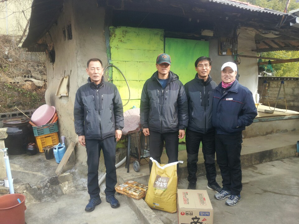 밀양지점 독거노인 물품봉사