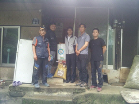 밀양 단장면 독거노인 물품봉사활동 