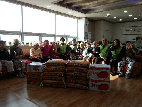 무의탁 노인복지원 사회공헌활동 시행