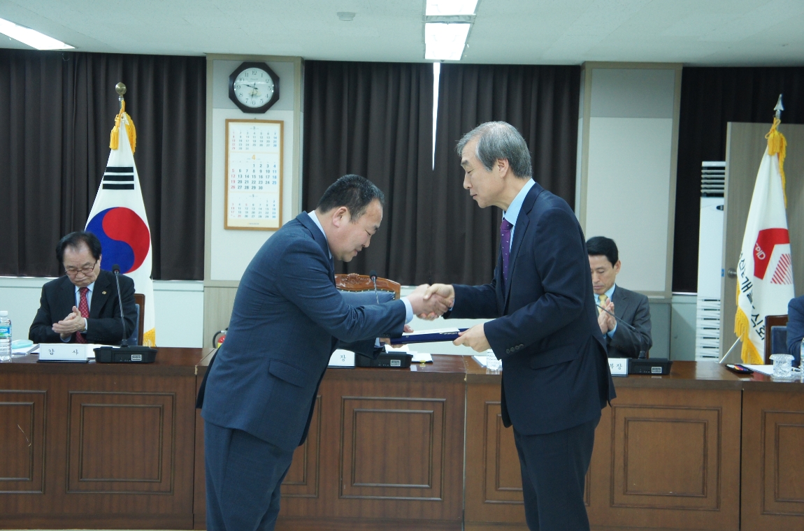 「한산을 빛낸 얼굴」15년 세번째(3월) 포상